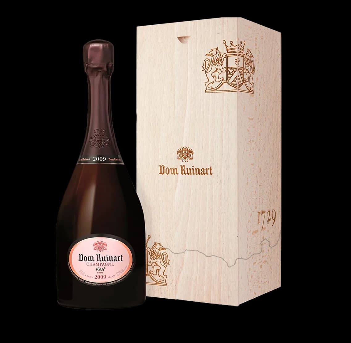 Dom Ruinart Rosé 2009 coffret bois